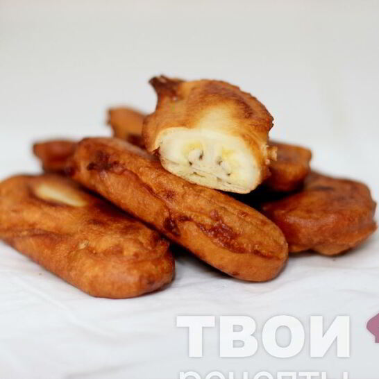Рецепт бананы в кляре