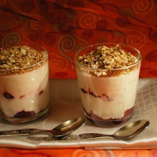 Рецепт десерт в стаканчиках