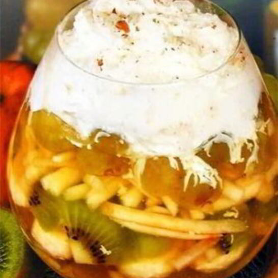 Рецепт фрукты в вине