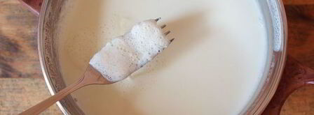 йогурт из козьего молока с апельсином и отрубями. Шаг 3