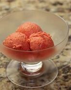 Клубничный сорбет