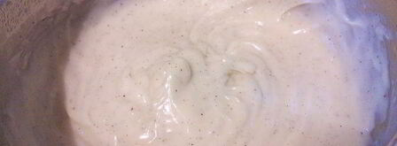 клубничные бухтельн с ванильным пудингом и штрейзелем. Шаг 5