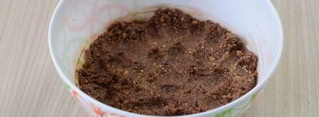 колбаса шоколадная из печенья со сгущенкой. Шаг 11