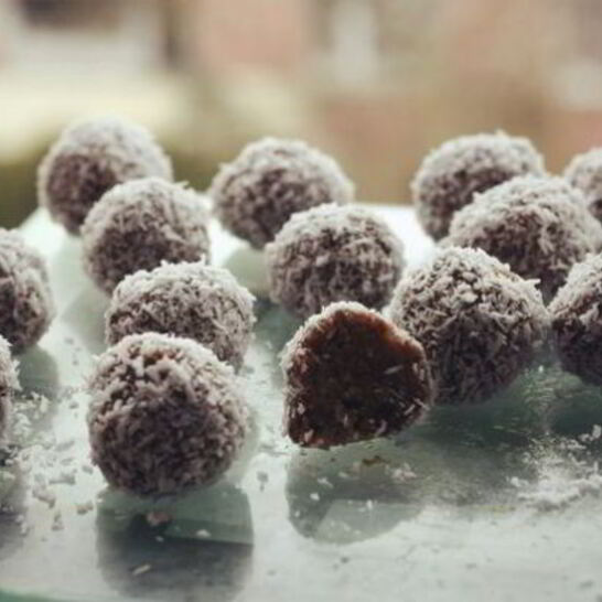 Рецепт банановые конфеты с орехами и сухофруктами