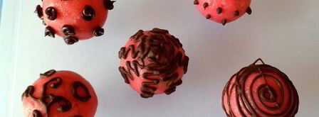 домашние конфеты из макадамии, нуги, марципана и шоколада. Шаг 6