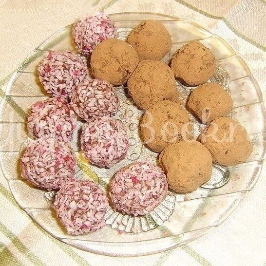 Рецепт домашние конфеты