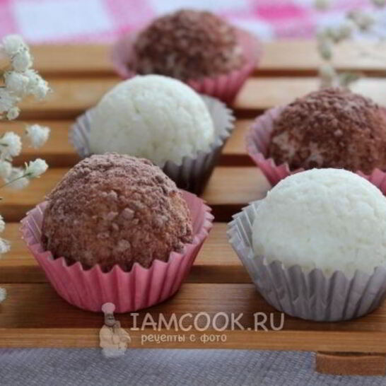Рецепт кокосовые конфеты с фундуком