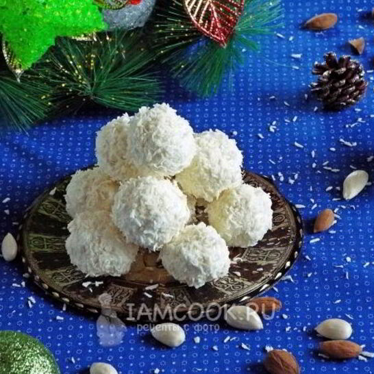 Рецепт кокосовые конфеты снежки
