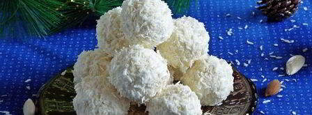 кокосовые конфеты снежки. Шаг 15