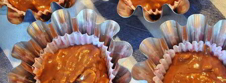 конфеты из шоколадных батончиков c кукурузными хлопьями. Шаг 3