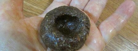 конфеты из сухофруктов с коктейльной вишней. Шаг 7