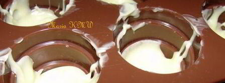 конфеты-пралине два цвета. Шаг 5