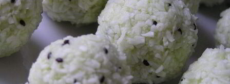 конфеты рафаэлло из киви. Шаг 3