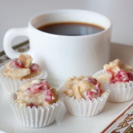 Рецепт конфеты с белым шоколадом