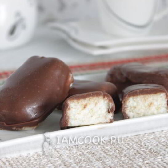 Рецепт конфеты с кокосом