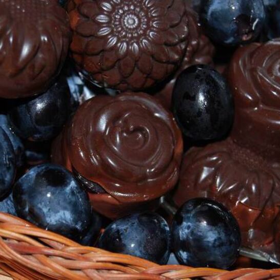 Рецепт конфеты с виноградом