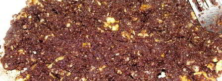 конфеты шоколадные с грецкими орехами и миндальным ликером. Шаг 5