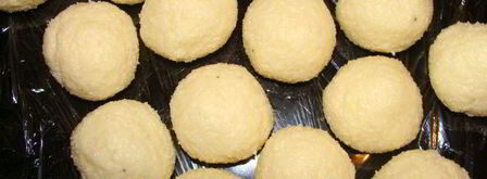 конфеты снежки в шоколаде. Шаг 2