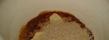 кунжутные конфеты. Шаг 2