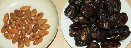 натуральные конфеты финики с миндалем в шоколаде. Шаг 3