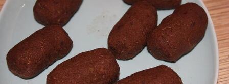 шоколадные конфеты из чечевицы. Шаг 7