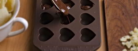 шоколадные конфеты с начинкой из имбирных цукатов. Шаг 5