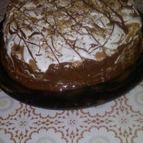 Рецепт воздушный сникерс