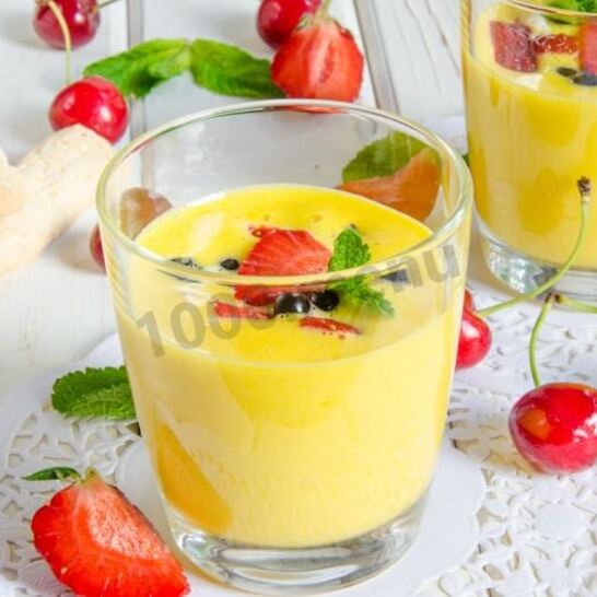 Рецепт итальянский крем сабайон