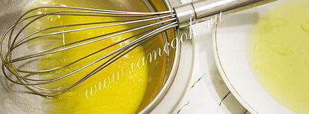 итальянский яичный крем с клюквой. Шаг 3