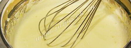 итальянский яичный крем с клюквой. Шаг 7