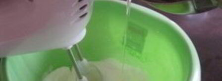 крем белковый. Шаг 6