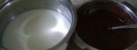 крем для блинов. Шаг 2