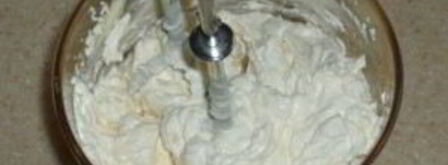 крем для шоколадного бисквита. Шаг 3