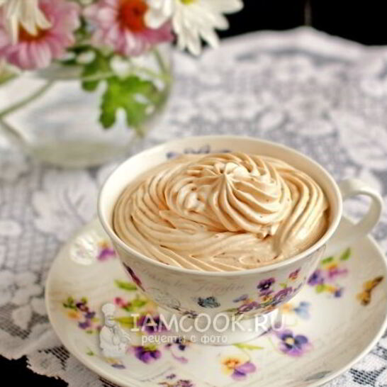 Рецепт крем из вареной сгущенки и сливок