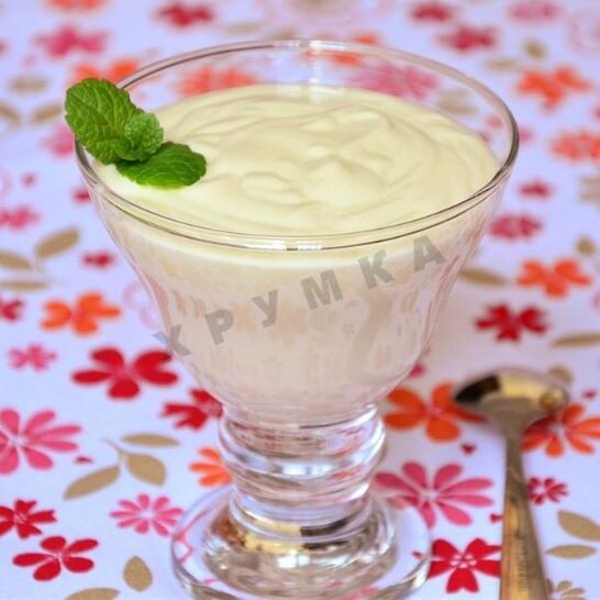 Рецепт крем пломбир