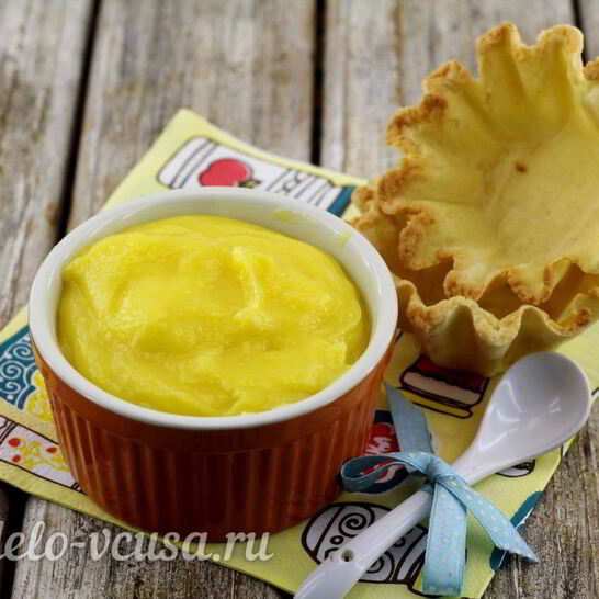 Рецепт лимонный курд с крахмалом