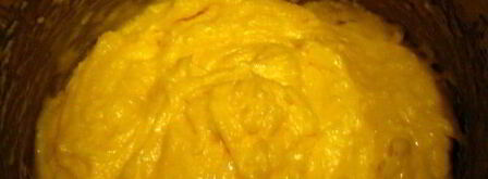 малиновый десерт с кремом патисьер и штрейзелем. Шаг 6