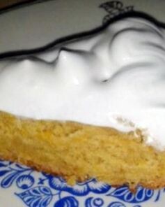 Морковник с белковым кремом