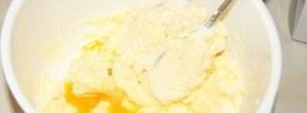 песочные корзиночки с белковым кремом. Шаг 2