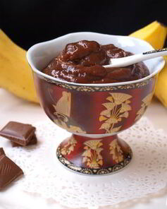 Шоколадно-банановый крем