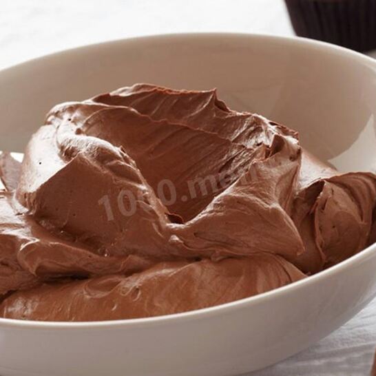 Рецепт шоколадный масляный крем