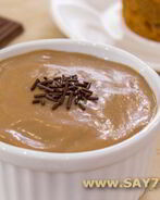 Шоколадный заварной крем