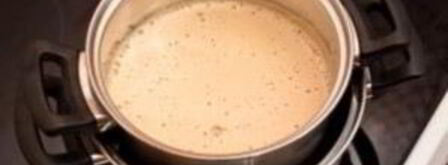 сливочный кофейный крем. Шаг 4