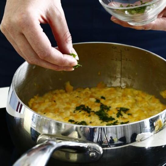 Рецепт сливочный кукурузный крем