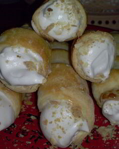 Трубочки с белковым заварным кремом