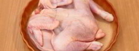 цыпленок, запеченный под кремом из филадельфии, чеснока, перца и тимьяна. Шаг 6