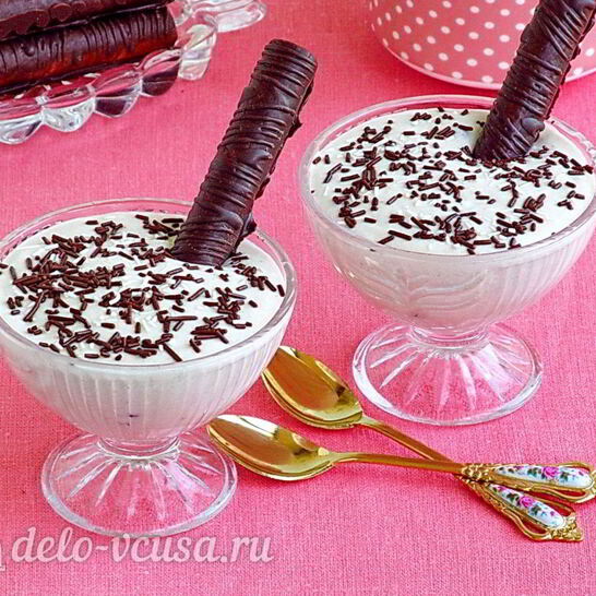 Рецепт творожно-банановый крем