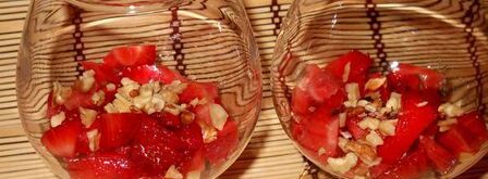 летний клубничный десерт с йогуртом. Шаг 4