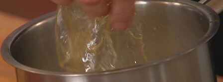 малиновое желе с пузырьками. Шаг 7