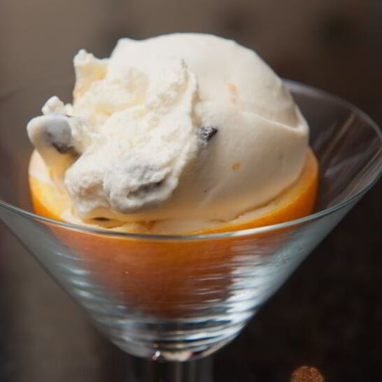 Рецепт апельсиновое мороженое